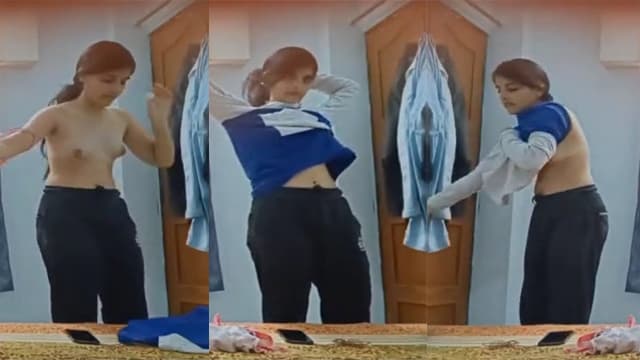 Desi Cute Slim Sis Mom Captured Update